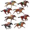 Party Central Club Pack of 96 Brown Race Horse Derby Wall Decor 29"